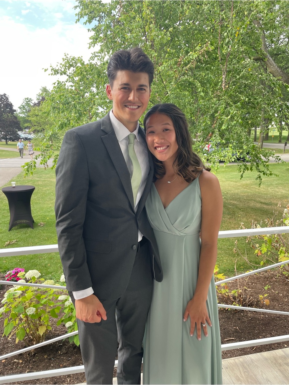 Birdy Grey Green Bridesmaid Dress Kaia